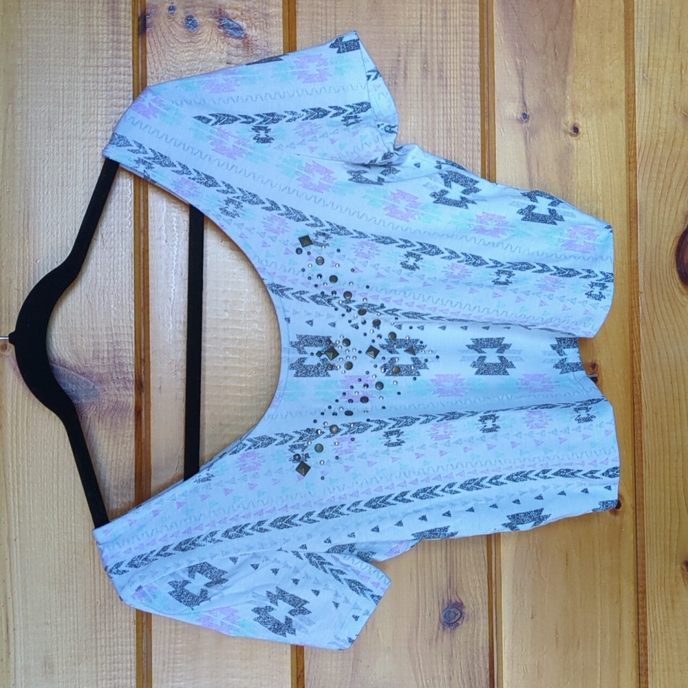 dELiA scoop neck crop top - Picture 1 of 5